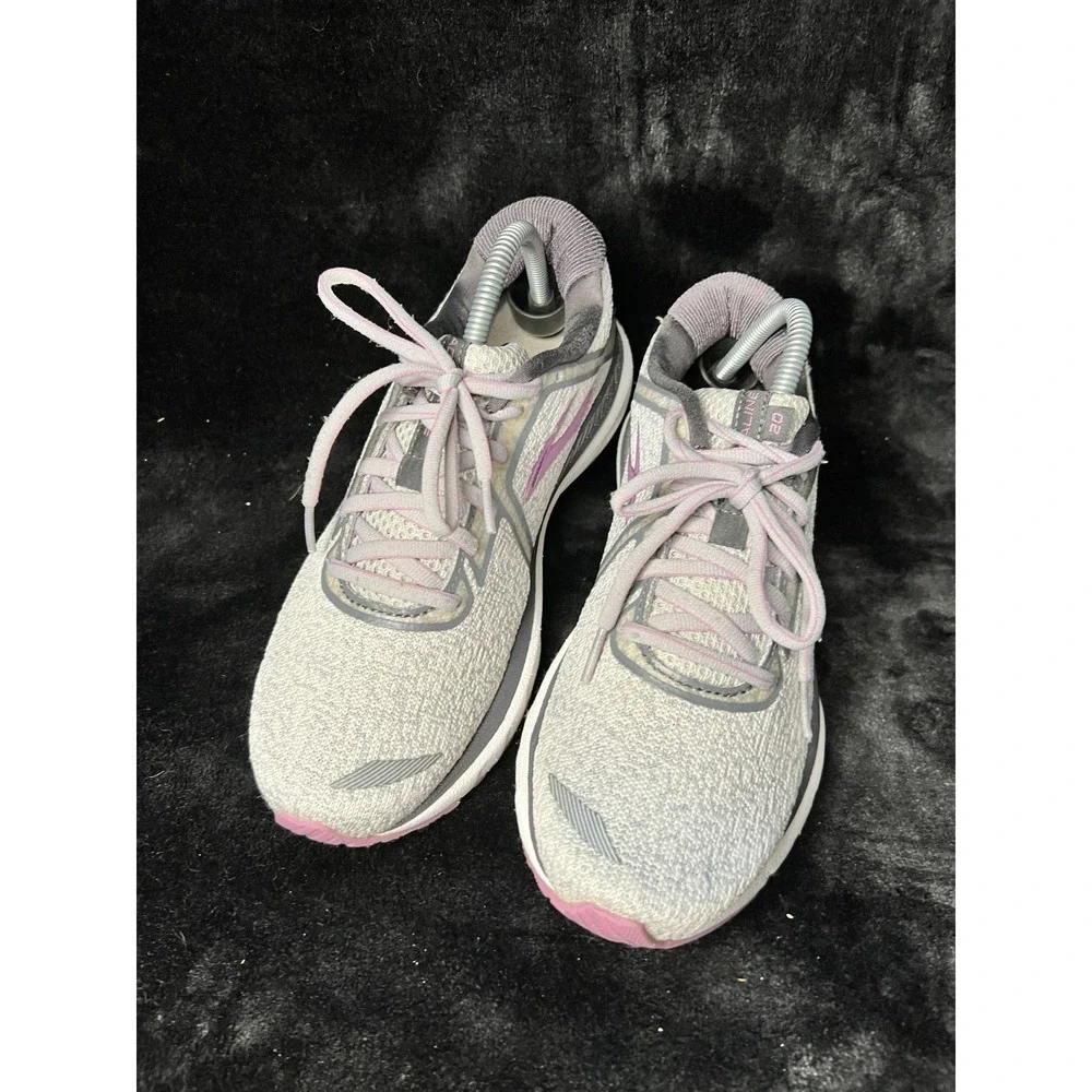 Brooks Adrenaline GTS 20 1202961B030 Womens US 9.5 B Running Shoes Gray Sneakers